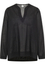 tunic in black plain