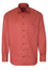COMFORT FIT Cover Shirt in rot unifarben