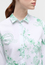Oxford Shirt Blouse in groen gedrukt