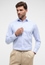 MODERN FIT Shirt in light blue striped