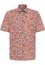 REGULAR FIT Hemd in orange bedruckt