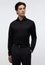 SLIM FIT Luxury Shirt in black plain
