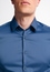 SUPER SLIM Performance Shirt in rauchblau unifarben