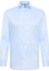 SLIM FIT Performance Shirt in lyseblå gestructureerd