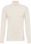 Gebreide pullover in off-white vlakte