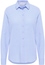 shirt-blouse in light blue plain
