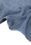 Pochette de costume bleu céruléum imprimé