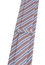 Tie in light blue/orange patterned
