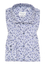 COMFORT FIT Hemd in blau bedruckt