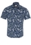 SLIM FIT Shirt in navy printed