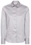 Satin Shirt Bluse in grau unifarben
