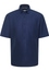 COMFORT FIT Linen Shirt in midnight unifarben