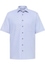 MODERN FIT Overhemd in middenblauw gestructureerd