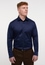 MODERN FIT Luxury Shirt in dark blue plain