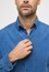 MODERN FIT Shirt in smoke blue plain