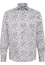 COMFORT FIT Hemd in grau bedruckt