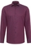 SLIM FIT Shirt in bordeaux structured