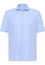 MODERN FIT Linen Shirt in azuurblauw vlakte