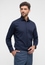 MODERN FIT Cover Shirt in navy plain