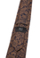 Tie in brown patterned