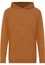 Knitted jumper in orange plain