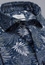 SLIM FIT Hemd in navy bedruckt