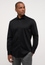 COMFORT FIT Jersey Shirt in zwart vlakte