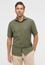 MODERN FIT Linen Shirt in khaki plain