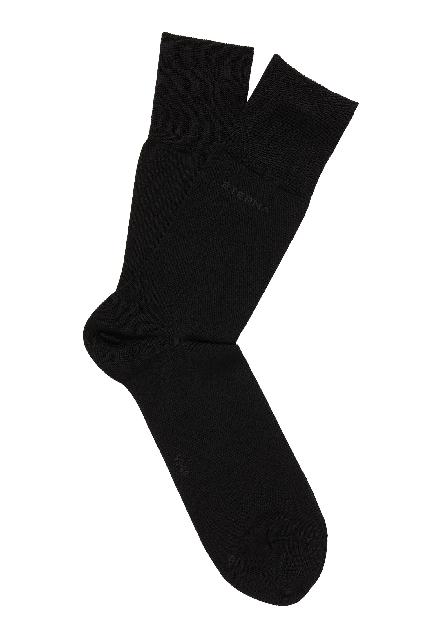 Socken in schwarz unifarben | schwarz | 47-48 | 1AC00926-03-91-47-48