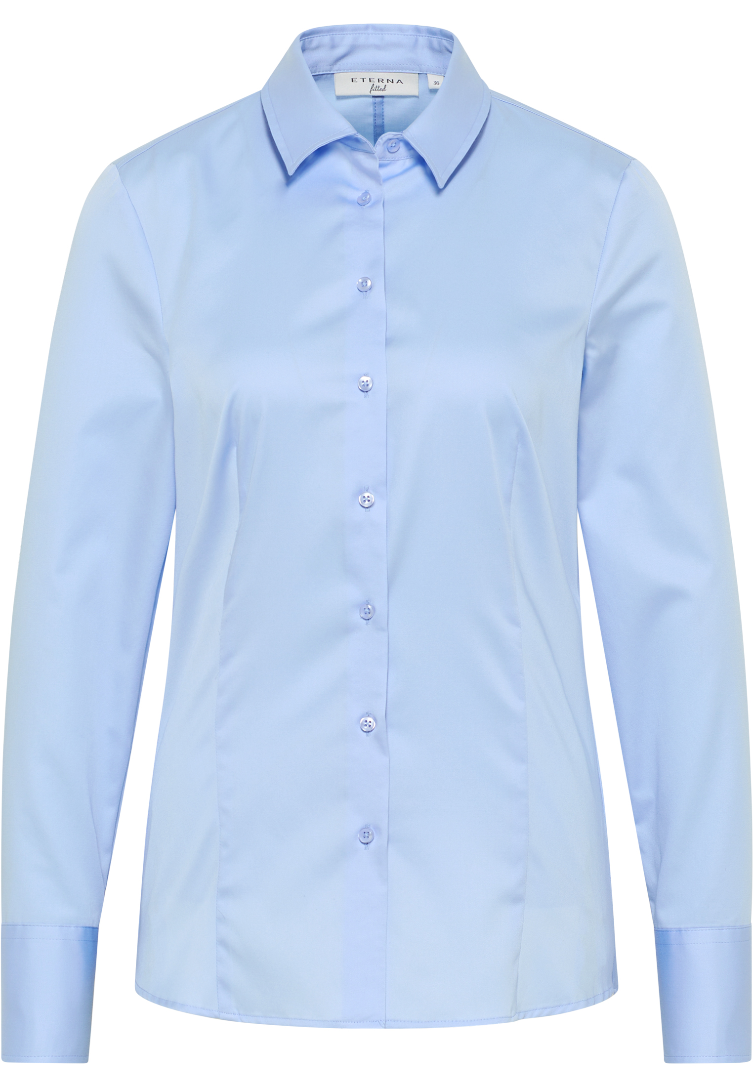 ETERNA shirt-blouse | light blue | 38 | long sleeve | 2BL04012-01-11-38-1/1